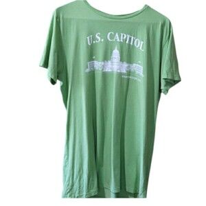Green Washington D.C. Graphic Tee XL